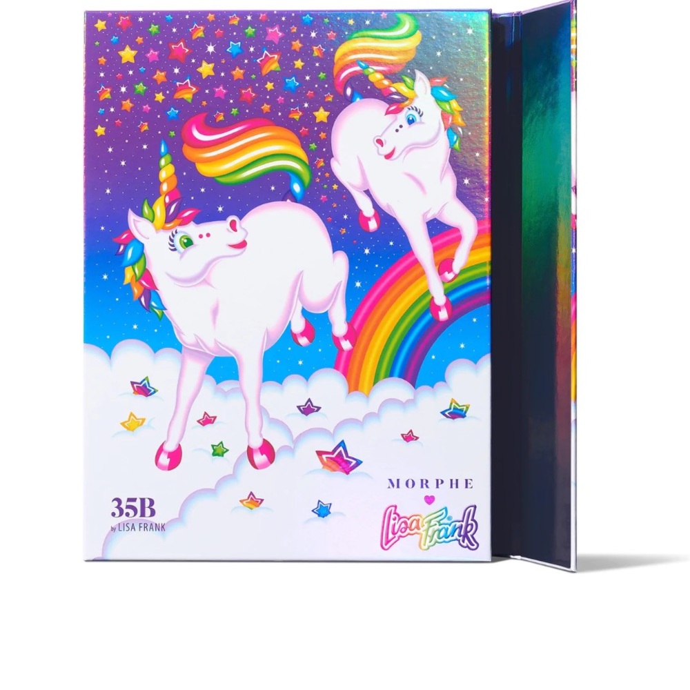 $74 STOLEN MORPHE X LISA FRANK  PALETTE - PRANCING UNIS SOLD OUT, DISCONTINUED